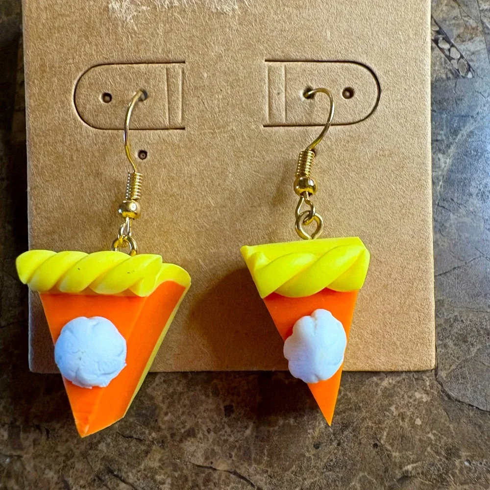 Orange and Yellow Pie Jewelry Accessories
